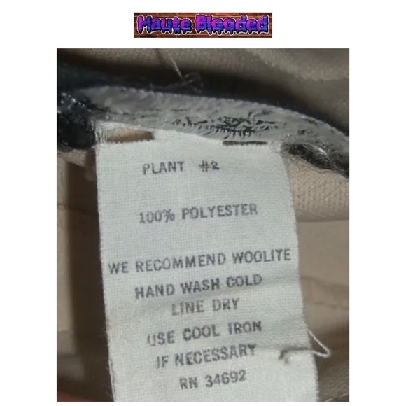 Vintage 70s Givenchy Sport Beige Striped Sweater Pants Scarf Logo Couture Petite - Picture 14 of 16